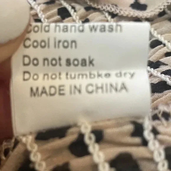 Princess Polly Kinsley Leopard‎ Print Mini Dress Womens Size 2 NWT (551) - Picture 6 of 6